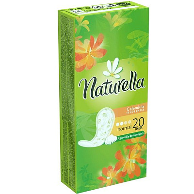 Ежедневные прокладки Naturella Normal с календулой, 20 шт