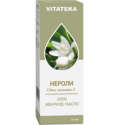 Эфирное масло нероли Vitateka, 10 мл