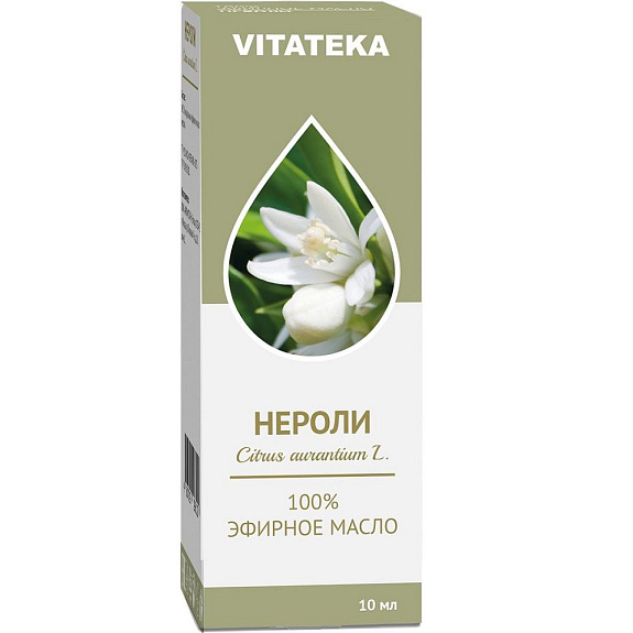 Эфирное масло нероли Vitateka, 10 мл