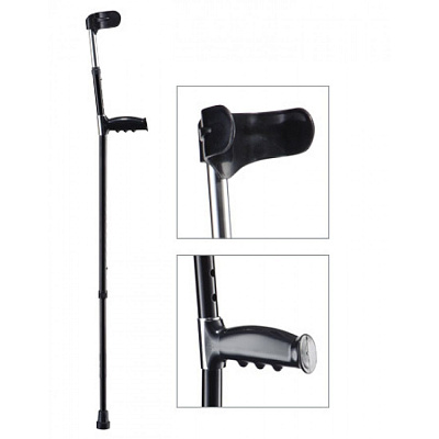 Костыль-канадка с двойной регулировкой высоты B.Well WR-321