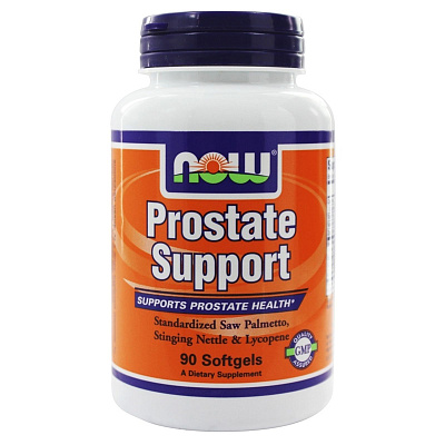 Prostate Support, Женские и мужские гормоны, Витамин D-3, Now Foods, 90 капсул