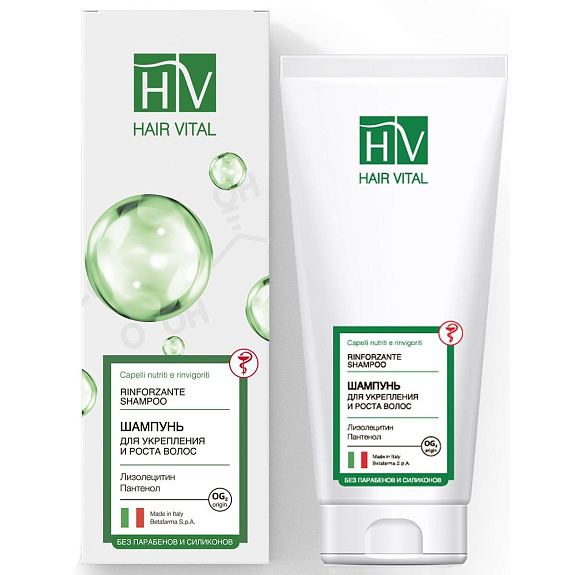 Шампунь для укрепления и роста волос Hair Vital, 200 мл