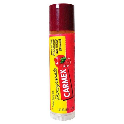 Бальзам для губ увлажняющий с ароматом граната SPF 15 Carmex, 4.25 г