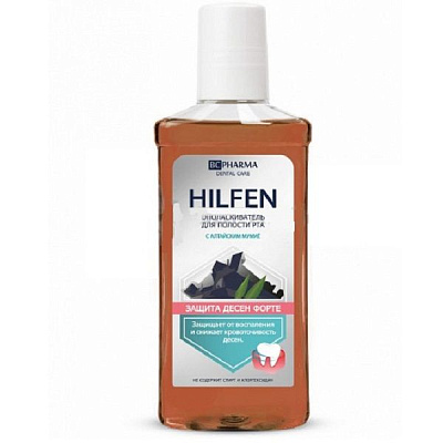 Ополаскиватель для полости рта Hilfen с мумиё Защита десен, 250 мл