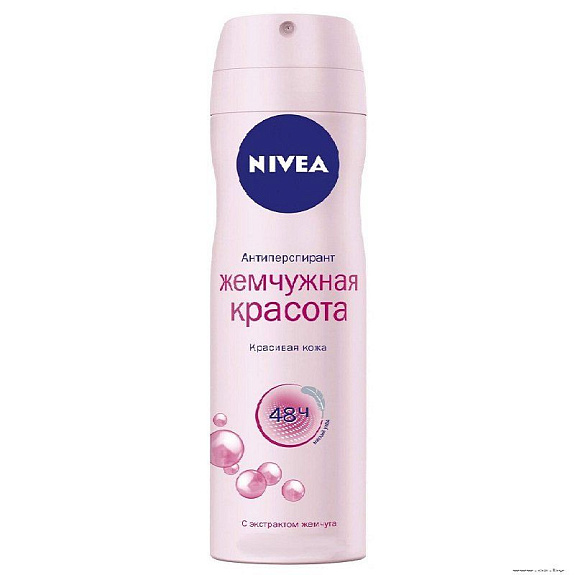 Антиперспирант спрей для женщин жемчужная красота Nivea, 150 мл