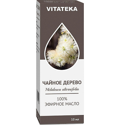 Эфирное масло чайного дерева Vitateka, 10 мл
