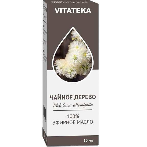 Эфирное масло чайного дерева Vitateka, 10 мл
