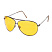 Очки поляризационные унисекс Cafa France с желтыми линзами C12904Y, 1 шт