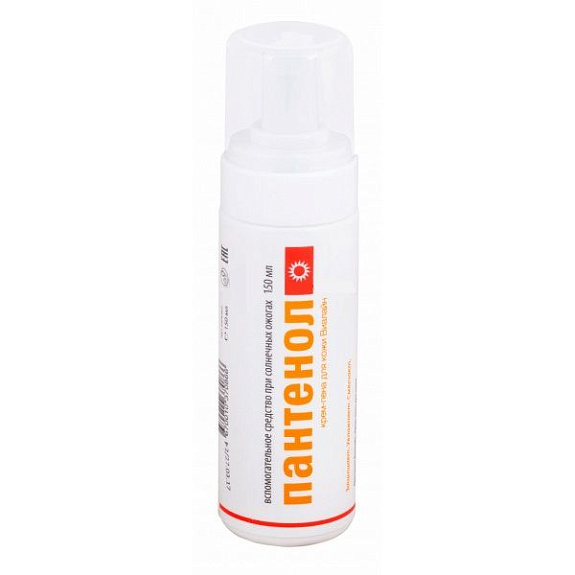 Спрей Виалайн Пантенол при солнечных ожогах, 130 г