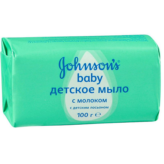 Детское мыло с молоком с детским лосьоном Johnson's® baby, 100 г
