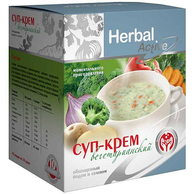 Суп вегетарианский, обогащенный йодом и селеном Арт Лайф, 10 шт