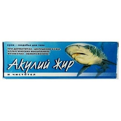 Крем-снадобье с чистотелом и акульим жиром от аллергии и дерматитов (75 мл)