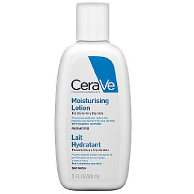 Увлажняющий лосьон для сухой и очень сухой кожи лица и тела CeraVe Moisturizing Lotion, 88 мл