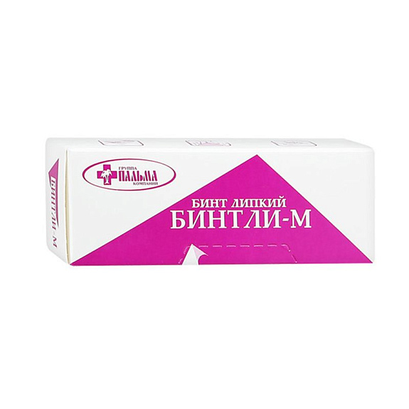 Бинт липкий проницаемый (бинтли-м) 10см х 200см Пальма, 1 шт