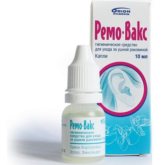 Капли для ухода за ушной раковиной Ремо-Вакс, 10 мл