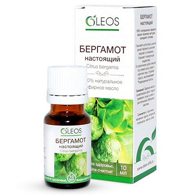 Эфирное масло бергамота Oleos, 10 мл