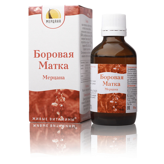 Боровая матка при гинекологических заболеваниях Мерцана, 50 мл