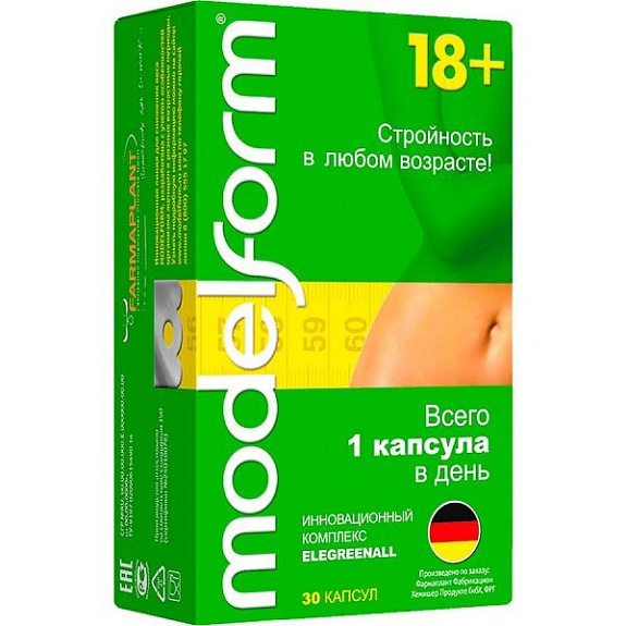 Комплекс Modelform для похудения и снижения аппетита 18+ 360 мг, 30 шт