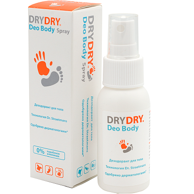 Дезодорант для тела Dry Dry Deo Body Spray, 50 мл