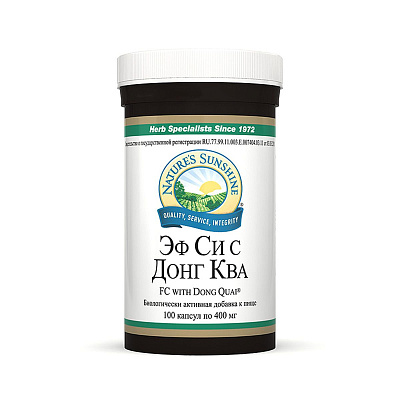 Эф Си с Донг Ква, Полезен при климаксе, NSP, 400 мг, 100 капсул