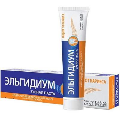 Зубная паста Эльгидиум Защита от кариеса, 75 мл
