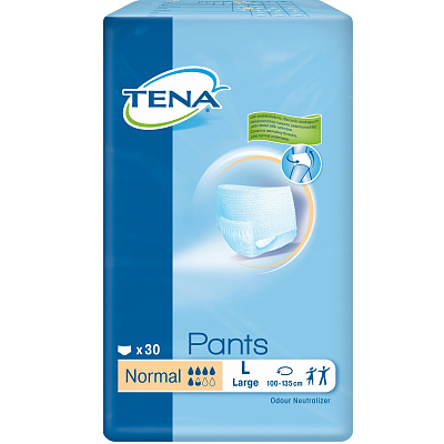 Подгузники-трусы Tena Pants Normal L, 30 шт