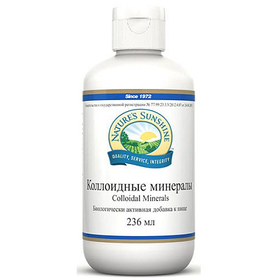 «Коллоидные минералы» с соком асаи, «НСП»