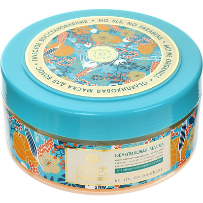 Облепиховая маска для сильно поврежденных волос Natura Siberica, 300 мл