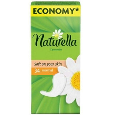 Ежедневные гигиенические прокладки Naturella Camomile Normal, 34 шт