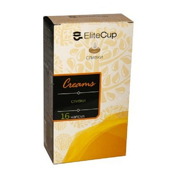 Сливки серии Elite Cup для восхитительного вкуса напитков Арт Лайф, 16 шт