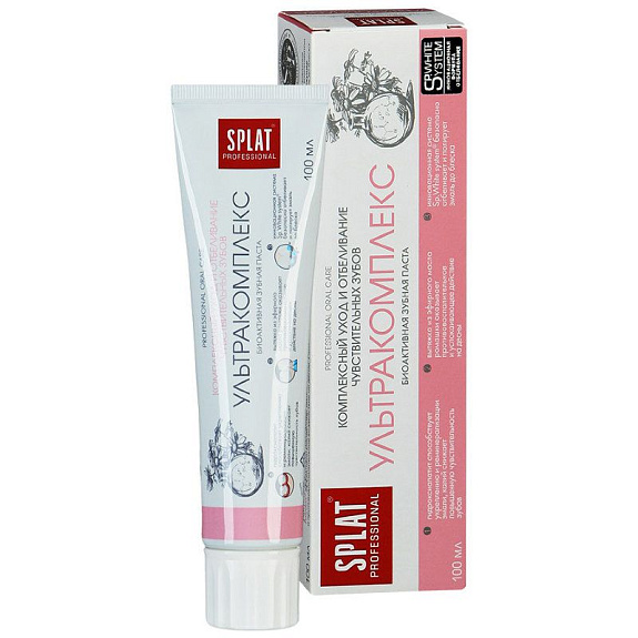 Зубная паста ультракомплекс Splat, 100 мл