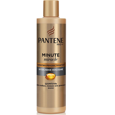 Шампунь Pantene Pro-V Minute Miracle Интенсивное укрепление, 270 мл