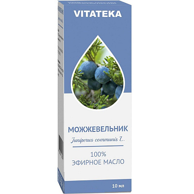 Эфирное масло можжевельника Vitateka, 10 мл