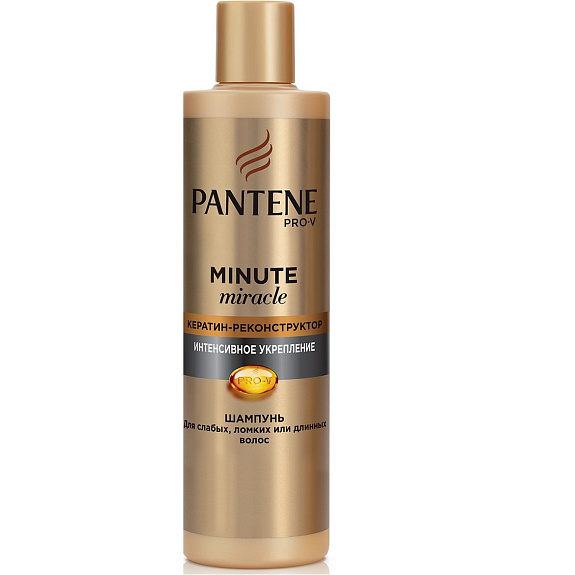 Шампунь Pantene Pro-V Minute Miracle Интенсивное укрепление, 270 мл
