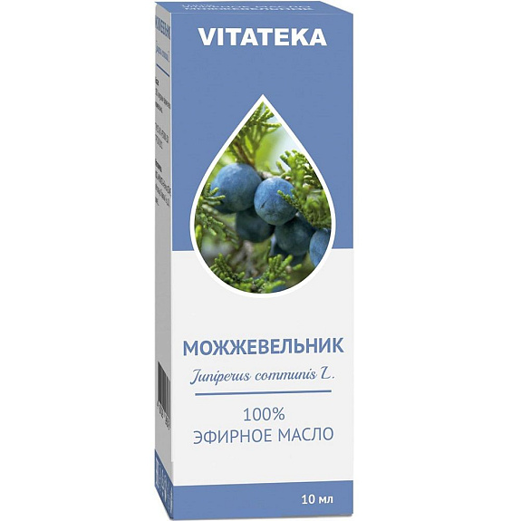 Эфирное масло можжевельника Vitateka, 10 мл