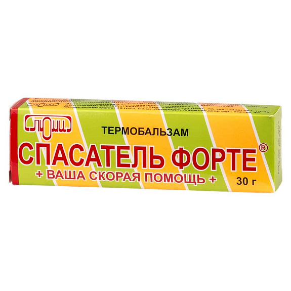 Термобальзам Спасатель Форте с разогревающим эффектом, 30 г