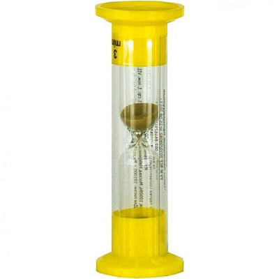 Часы песочные процедурные МедСтЭк 3 минуты