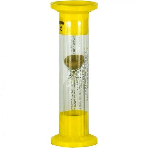 Часы песочные процедурные МедСтЭк 3 минуты