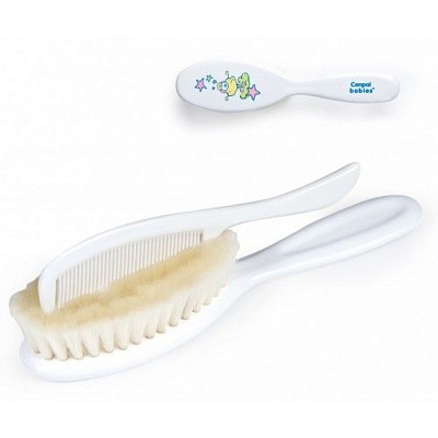 Щетка с расческой мягкая Canpol Babies