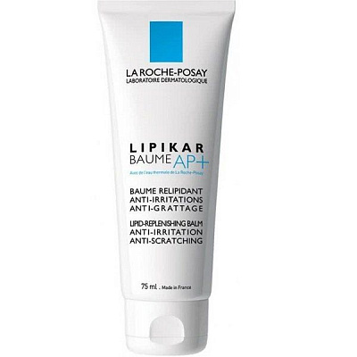 Липидовосстанавливающий бальзам с противозудным действием La Roche Posay Lipikar AP+, 75 мл