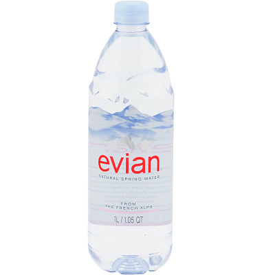 Минеральная вода негазированная Evian, 1 л