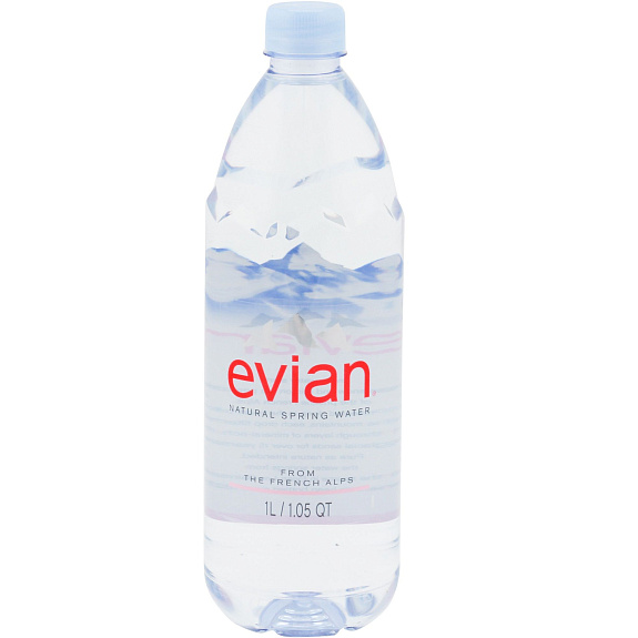 Минеральная вода негазированная Evian, 1 л