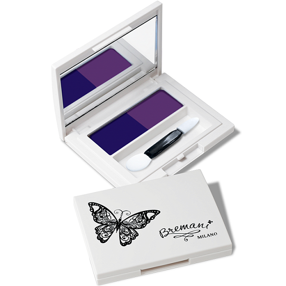 Тени для век Черничное Мороженое Eye shadow Bilberry Ice-cream Bremani NSP