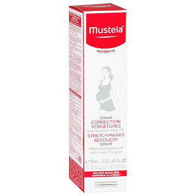 Сыворотка против растяжек восстанавливающая Mustela, 75 мл