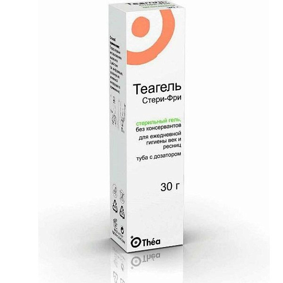 Теагель Стери-фри для ежедневной гигиены век и ресниц Thea, 30 г