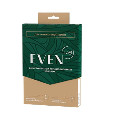 Антицеллюлитный косметический комплекс Even Lab для нормальной кожи