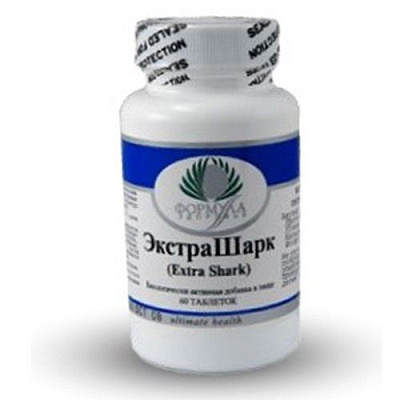 Экстрашарк, Органический источник кальция, Альтера Холдинг, 60 таблеток