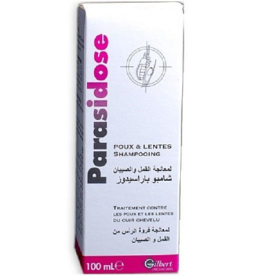 Противопедикулезный шампунь от вшей и гнид Parasidose, 100 мл