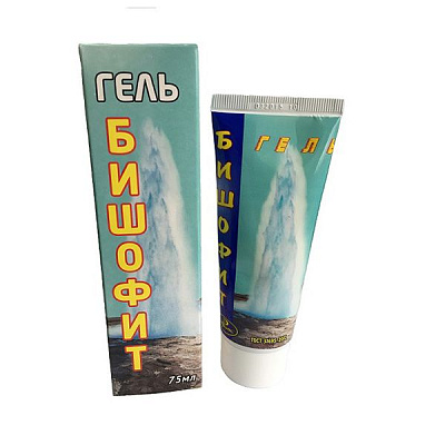 Бишофит гель профилактика артрита болей в суставах и мышцах спины Inpharma, 75 мл