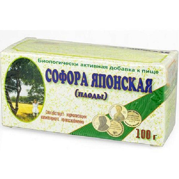 Фиточай "Софора японская" для укрепления нервной системы и нормализации пищеварения, 20 фильтр-пакетов х 1,5 г